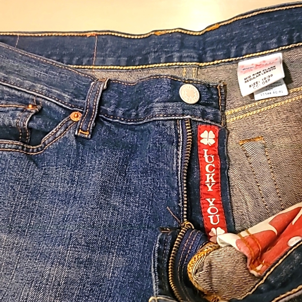 Lucky Brand Dungarees by Gene Montesano